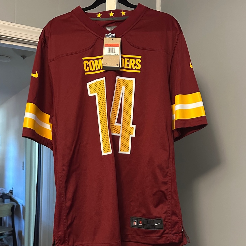 Nike Commanders Red and Yellow Jersey